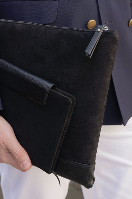 VINGA Marlow GRS zápisník čierna 9