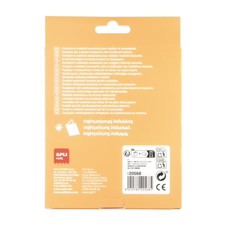 Kreatívna sada na výrobu kľúčeniek, APLI Kids „Craft Kit“ 4