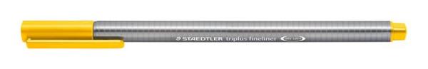 Liner, 0,3 mm, STAEDTLER "Triplus 334", slnečnicový 2