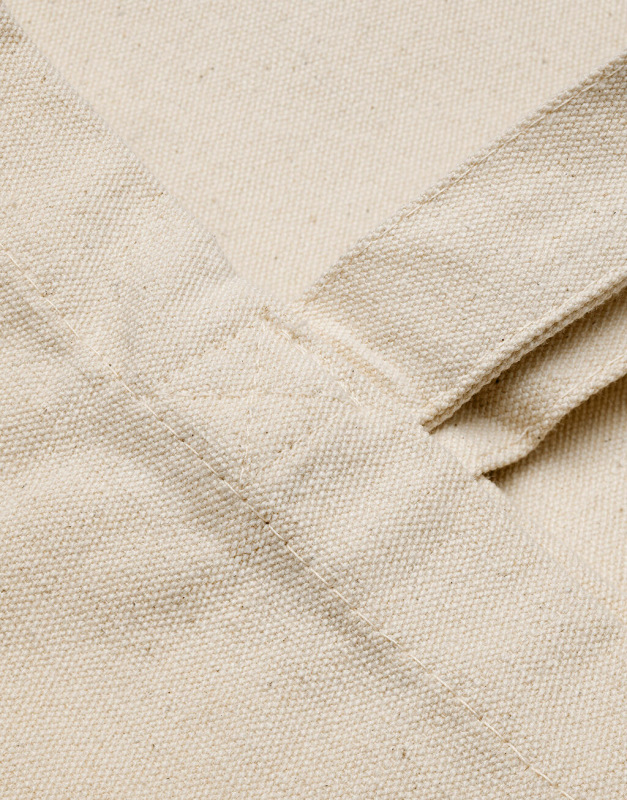 Canvas Cotton Bag LH with Gusset 2