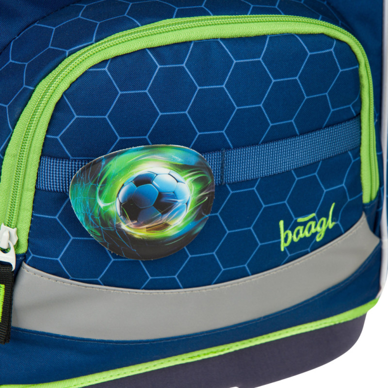 BAAGL Školská aktovka Zippy Plus Futbalová lopta 6