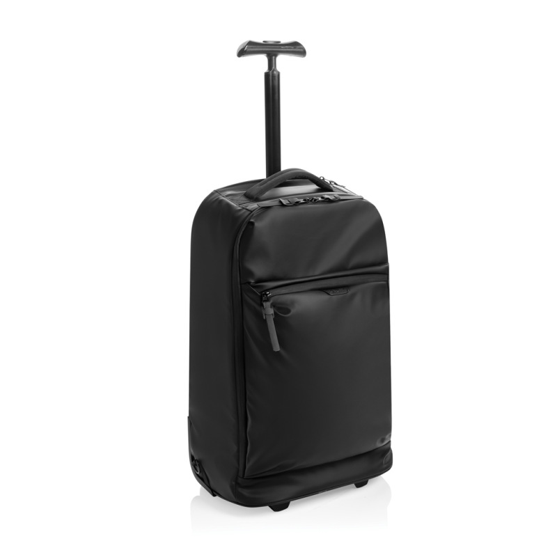 Swiss Peak OSLO RCS Wheeled Duffel Backpack – kab. batožina čierna 8