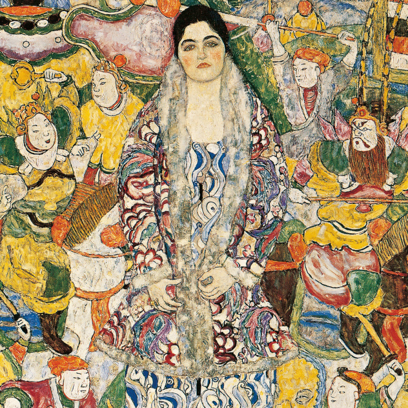 NOTIQUE Poznámkový kalendár Gustav Klimt 2026, 30 x 30 cm 9