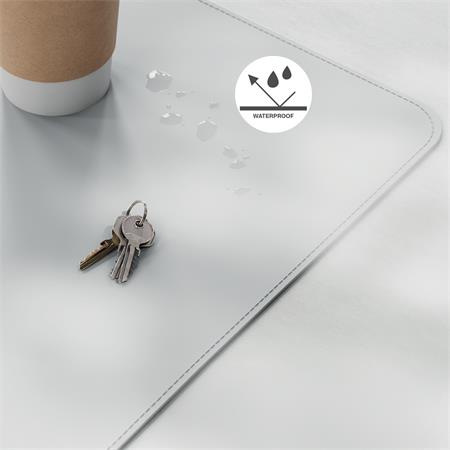 Podložka na stôl, 70x36 cm, LEITZ, svetlosivá 3