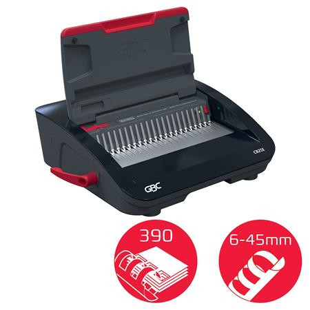 Viazací stroj pre plastovú väzbu, elektrický, 390 listov, GBC "CombBind CB25E" 3