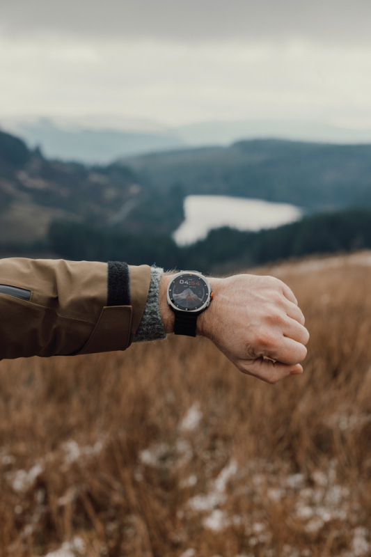 Nordic Drift Titan vysoko výkonné hodinky čierna 9