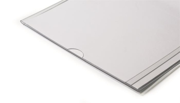 Informačná tabuľka, 149x149 mm, magnetická, DURABLE, priehľadná 3