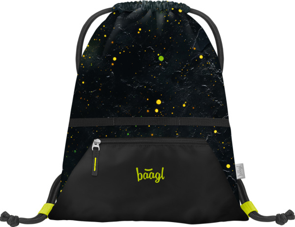 BAAGL Vrecko s priehradkou na zips Traktor GRS