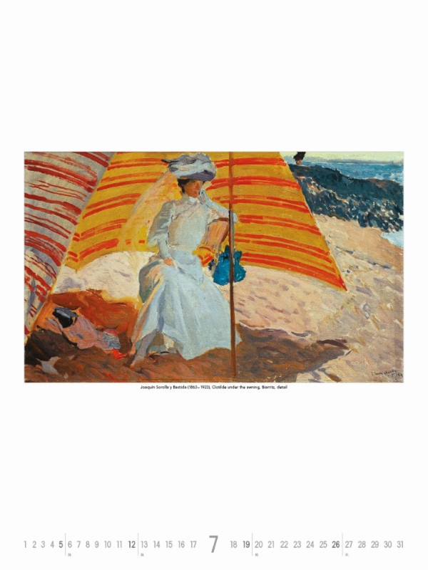 Nástenný kalendár Impressionists 2026 8