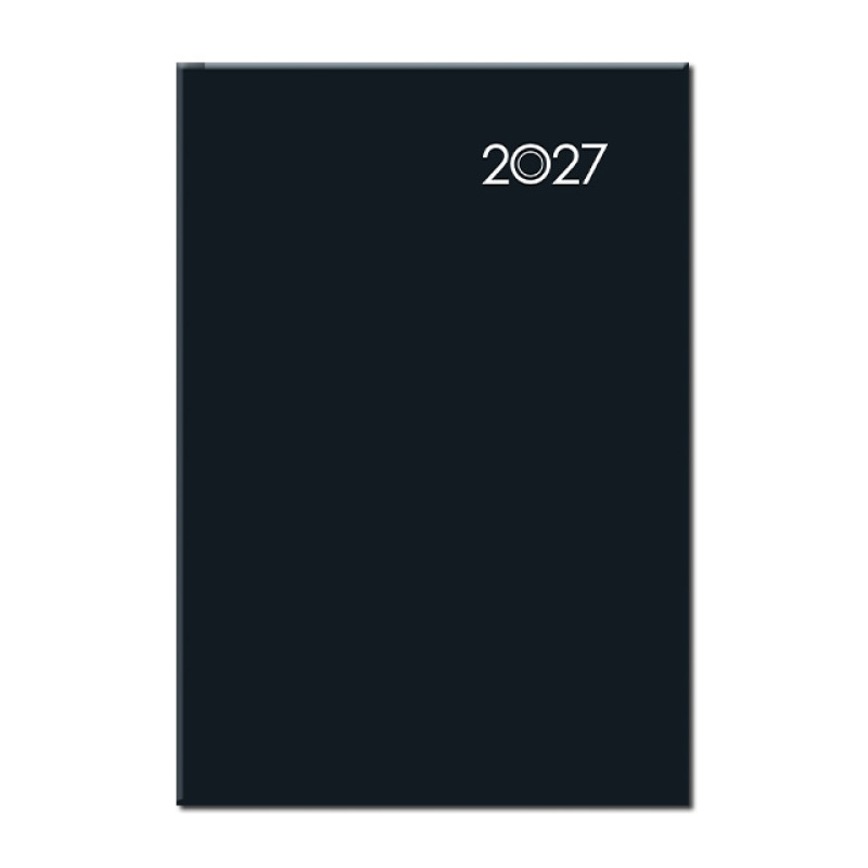 Denný diár A5 FALCON čierny 2027