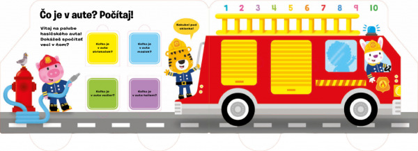 IDEME! HASIČI ─ Obrázková školička pre najmenších 1