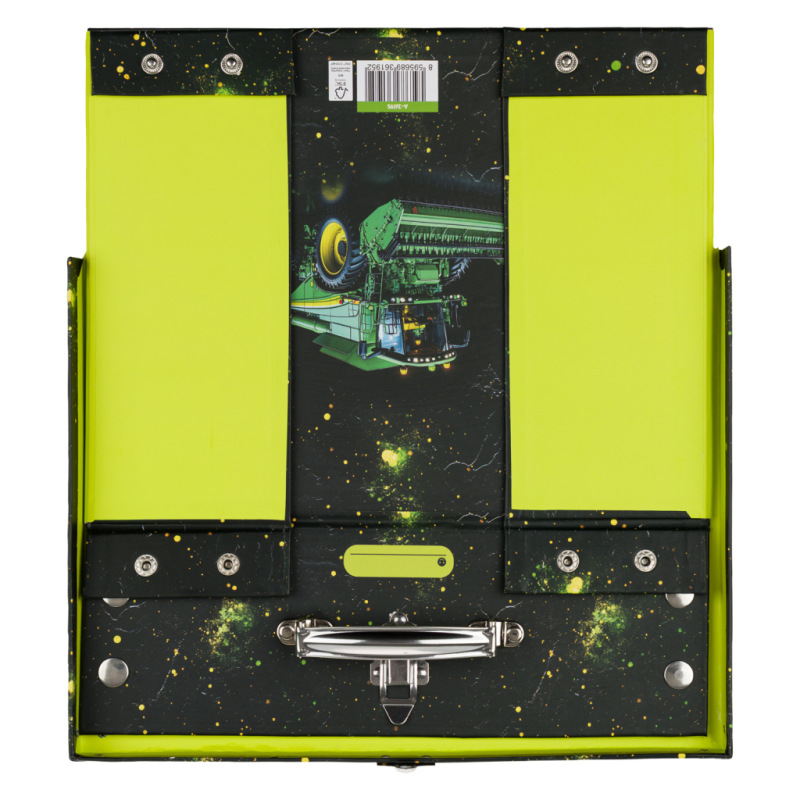 BAAGL Skladací školský kufrík Traktor s kovaním 3