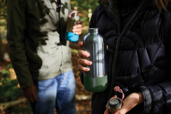 Veľká termo fľaša Explorer 850ml Black+Blum olivovo zelená 7