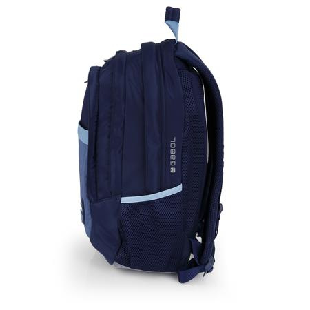 Školská taška, so zipsom, GABOL "Whisper", tmavomodrá 2