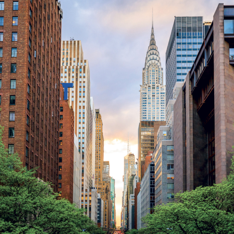 NOTIQUE Poznámkový kalendár New York 2027, 30 x 30 cm 9