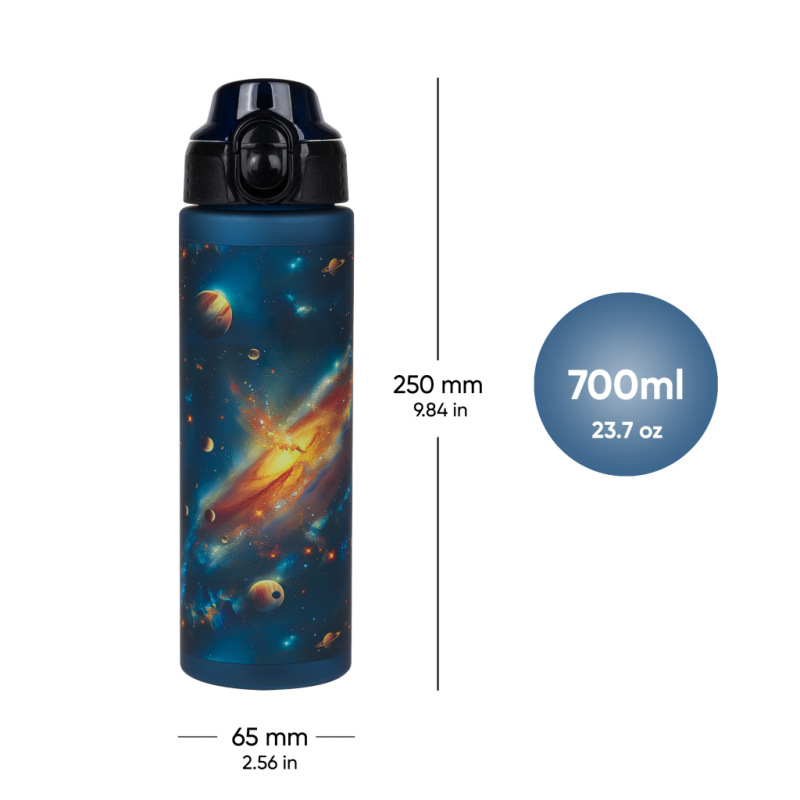 BAAGL Tritanová fľaša na nápoje Vesmír, 700 ml 6