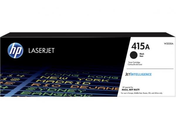 W2030A laserový toner, k tlačiarňam Color LaserJet Pro M454, MFP M479, HP 415A, čierna, 2,