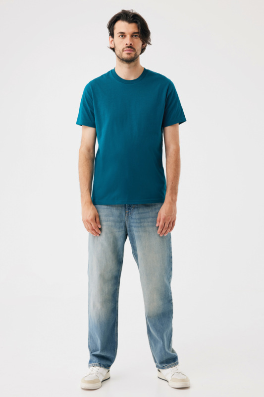 Ľahké tričko IQONIQ Sierra z recykl. bavlny dark teal XL 5