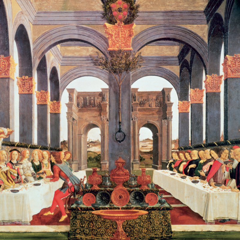 NOTIQUE Grid calendar Sandro Botticelli 2027, 30 x 30 cm 8