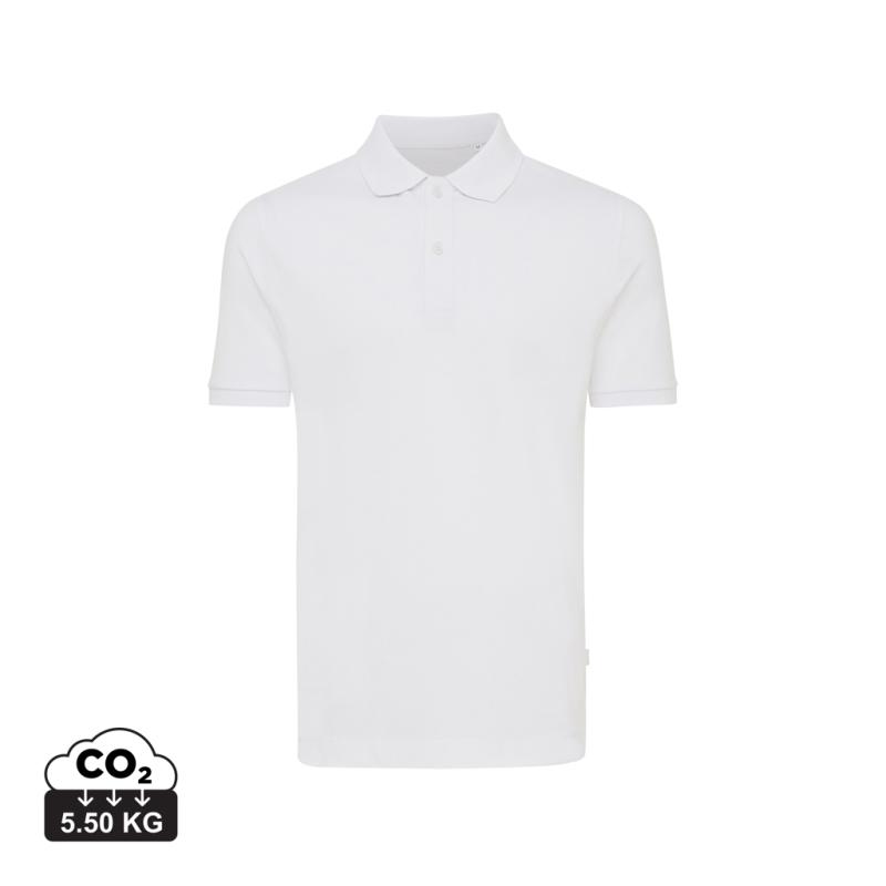 Polo tričko Iqoniq Yosemite z recykl. bavlny recycled white XXL