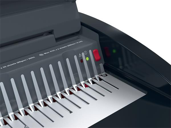 Viazací stroj pre plastovú väzbu, elektrický, 390 listov, GBC "CombBind CB25E" 8
