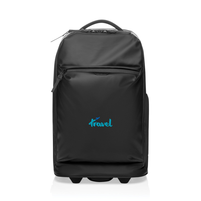 Swiss Peak OSLO RCS Wheeled Duffel Backpack – kab. batožina čierna 11