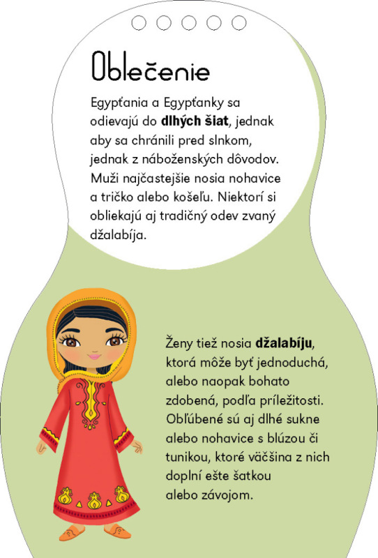 Obliekame egyptské bábiky FARAH – Maľovanky 6