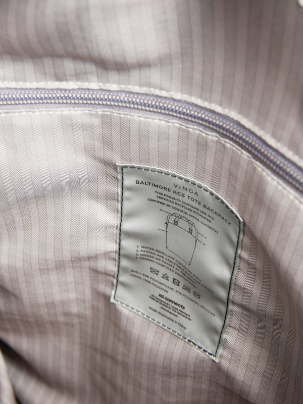 VINGA Baltimore RCS tote batoh námornícka modrá 4