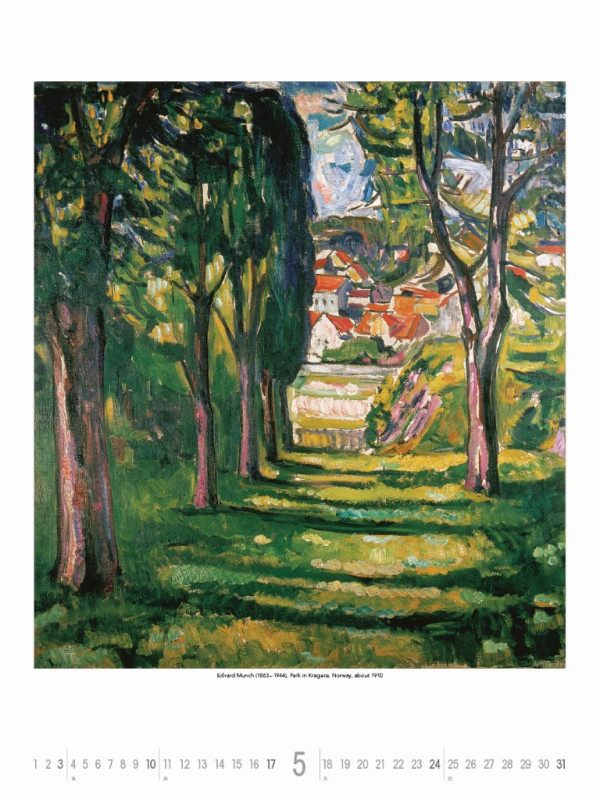 Nástenný kalendár Monet to Klee 2026 5