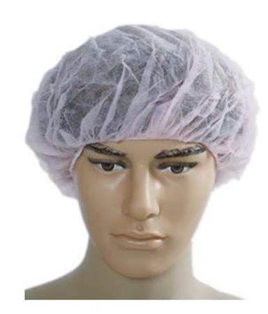 . Zdravotnícka čiapka, veľkosť 24", biela 1