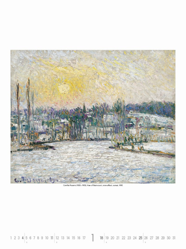 Nástenný kalendár Gardens Impressionism 2026 13