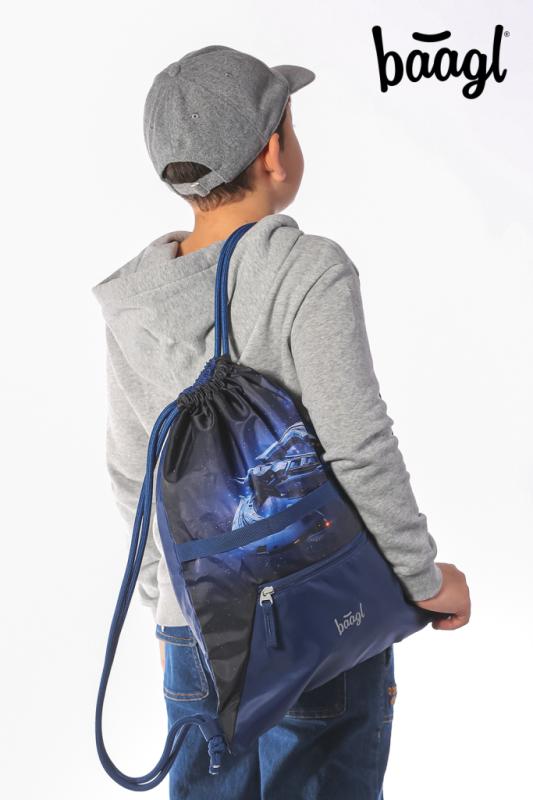 BAAGL Vrecko s priehradkou na zips Vesmírna loď 4