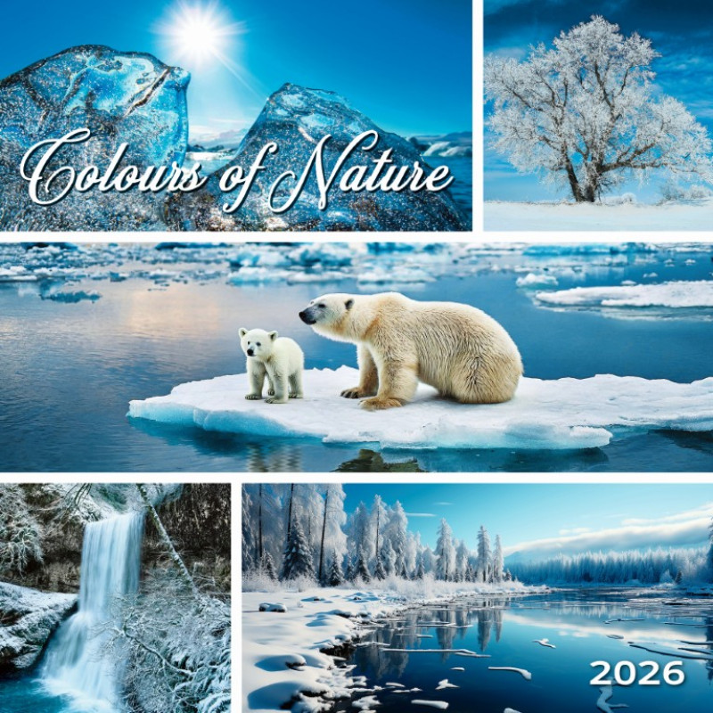 Nástenný kalendár Colours of nature 2026 1