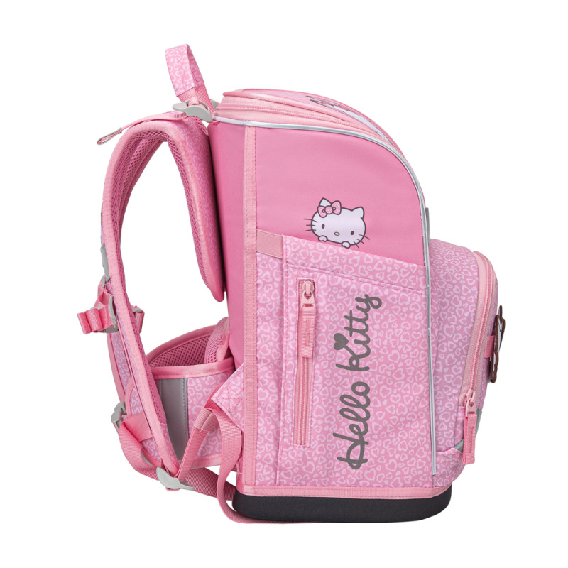 BAAGL SADA 5 Zippy Plus Hello Kitty Sweet Leopard: aktovka, peračník, vrecko, zástera, peň 2