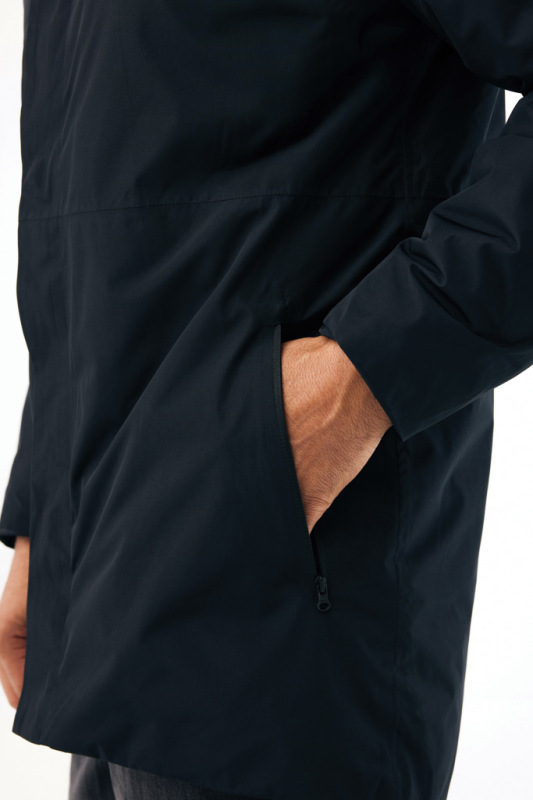 IQONIQ Thelon parka z recyklovaného polyesteru čierna 4XL 17