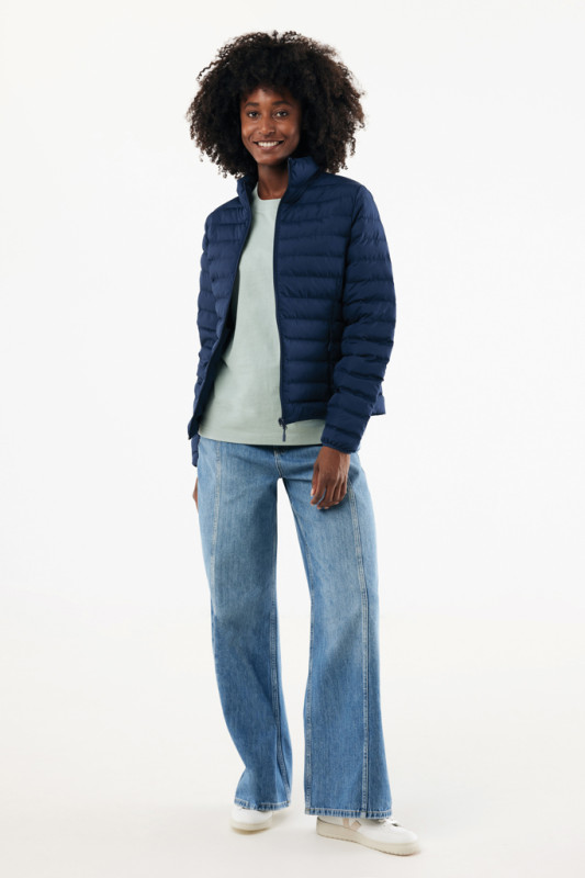 IQONIQ Maiko dámska prešívaná bunda z rec. polyesteru námornícka modrá XXS 4