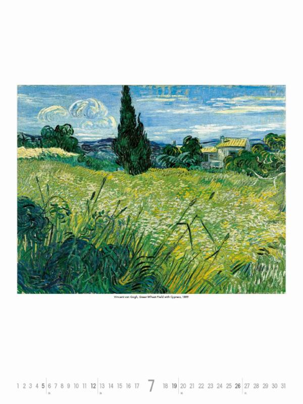 Nástenný kalendár Vincent van Gogh 2026 4
