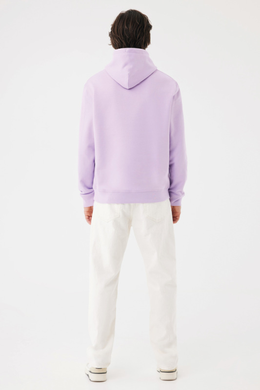 IQONIQ Joshua Unisex mikina s kapucňou z rec. bavlny lavender M 14