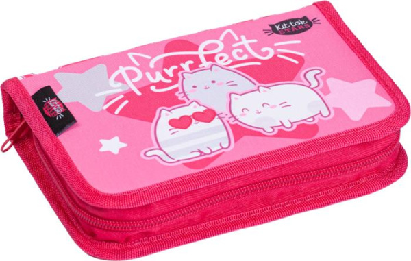 Peračník, s chlopňami, na zips, LIZZYSULI, "Kit tok Stars Purrfect"