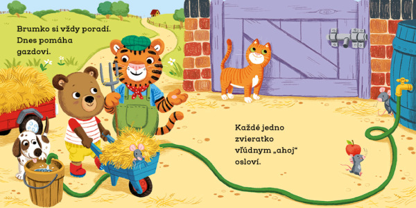 BRUMKO ROZUMKO FARMÁROM – Obrázky s pohyblivými prvkami 1