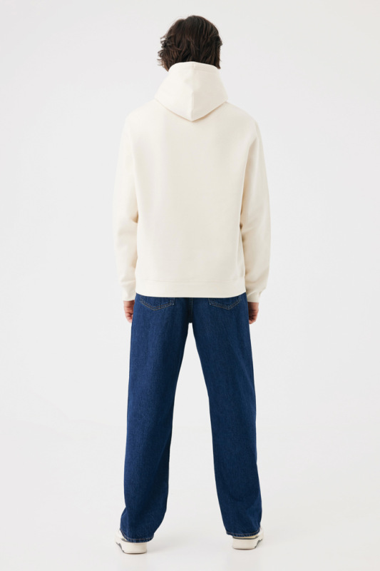 IQONIQ Joshua Unisex mikina s kapucňou z rec. bavlny natural raw XS 7