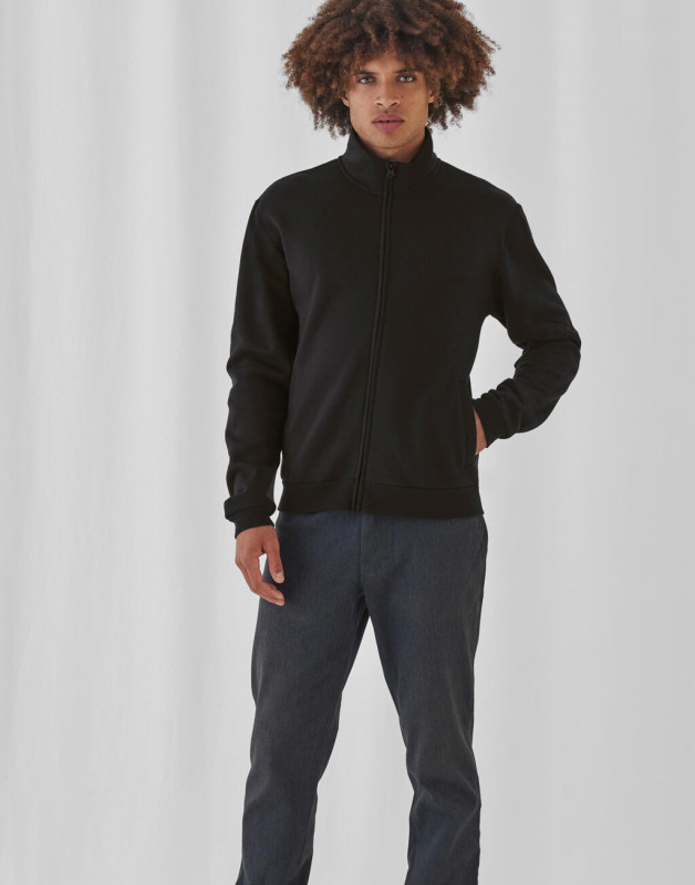 Unisex mikina so zapínaním na zips ID.206 50/50 1
