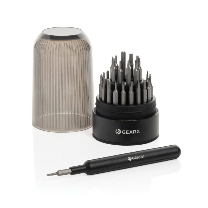 Gear X multifunkčná sada skrutkovačov 31 v 1 čierna 1