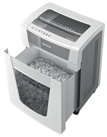 Skartovací stroj, mikrokonfety, 15 listov, LEITZ "IQ Office Pro P5 "
