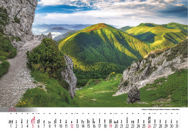Nástenný kalendár Slovensko v obrazoch 2026 7
