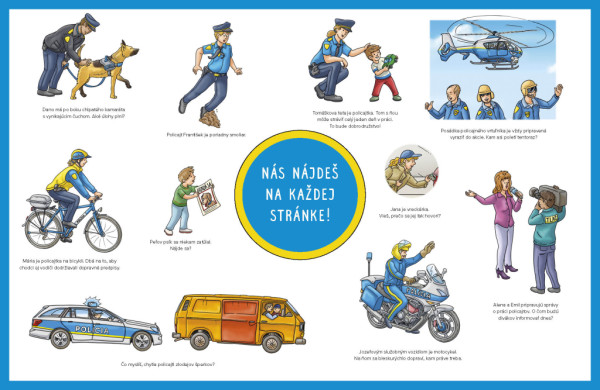 Veľká knižka POLÍCIA pre malých rozprávačov 4