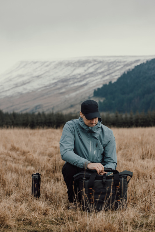 Nordic Drift RCS vodoodpudivá chladiaca taška typu tote 22L čierna 7