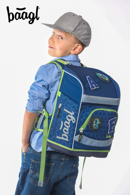 BAAGL Školská aktovka Zippy Plus Futbalová lopta 11