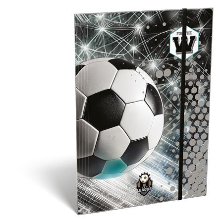 Doska s gumičkou, kartón, A4, LIZZYSULI, "Top League"