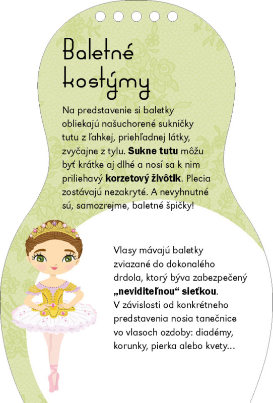 Obliekame baletky EMMA – Maľovanky 6